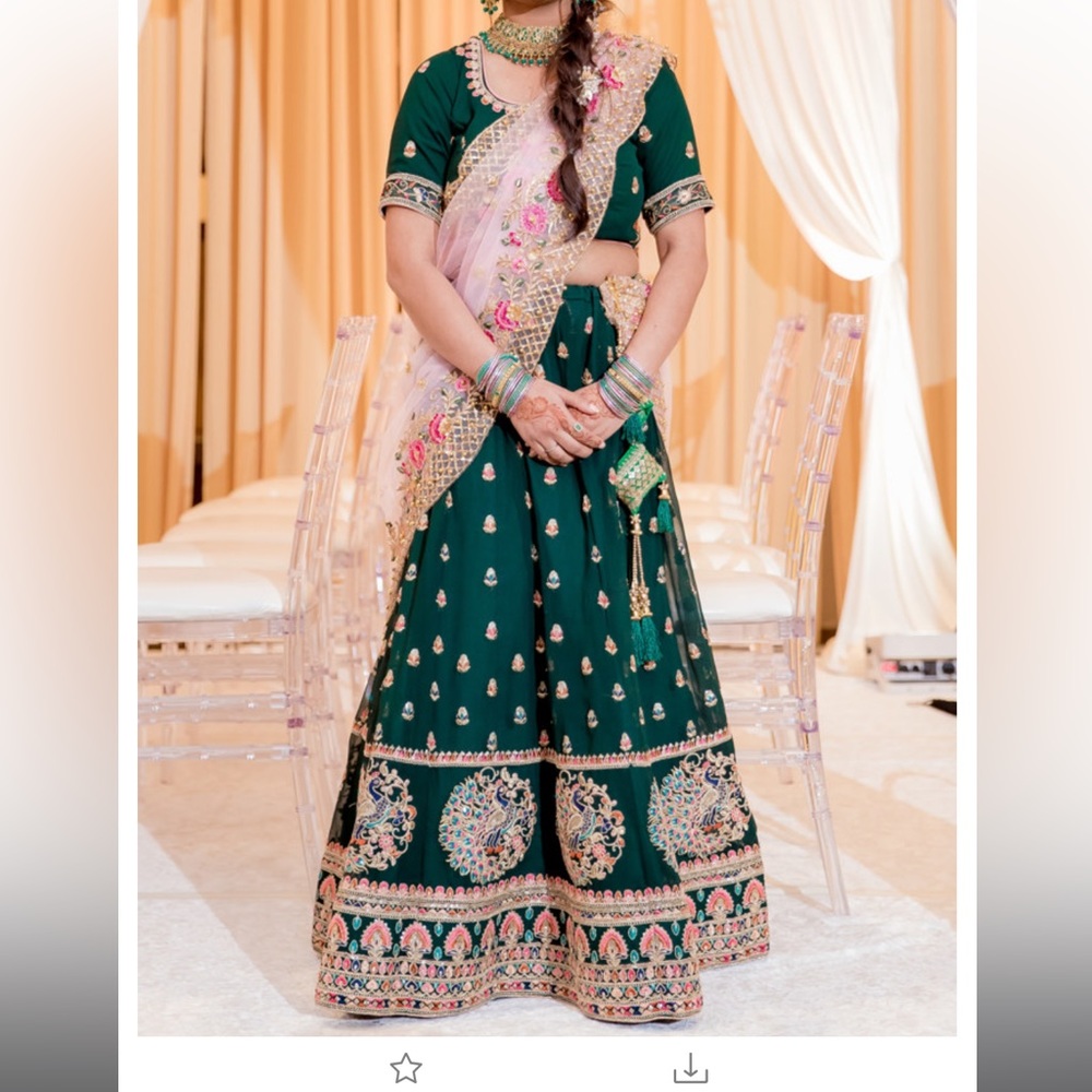 Indian Pakistani lehnga